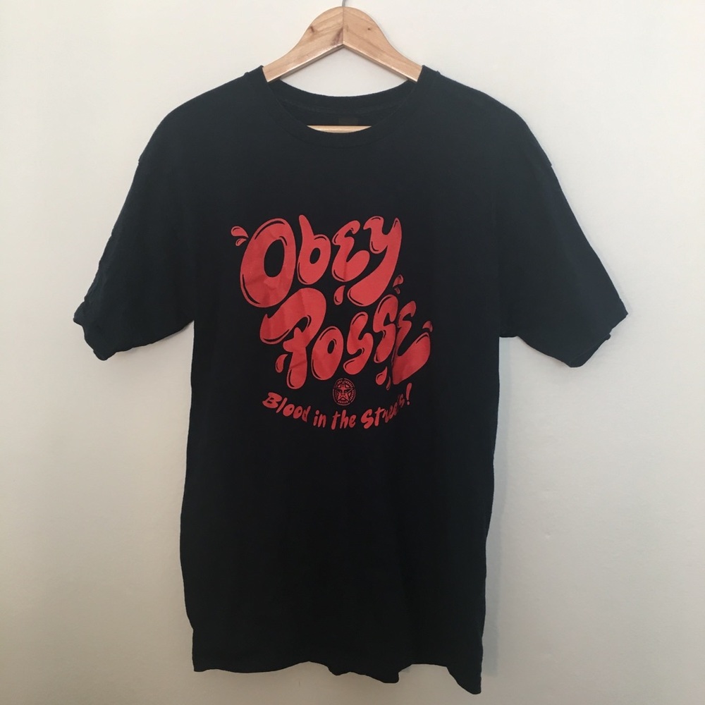 OBEY Posse “Blood in the Streets!” T-Shirt